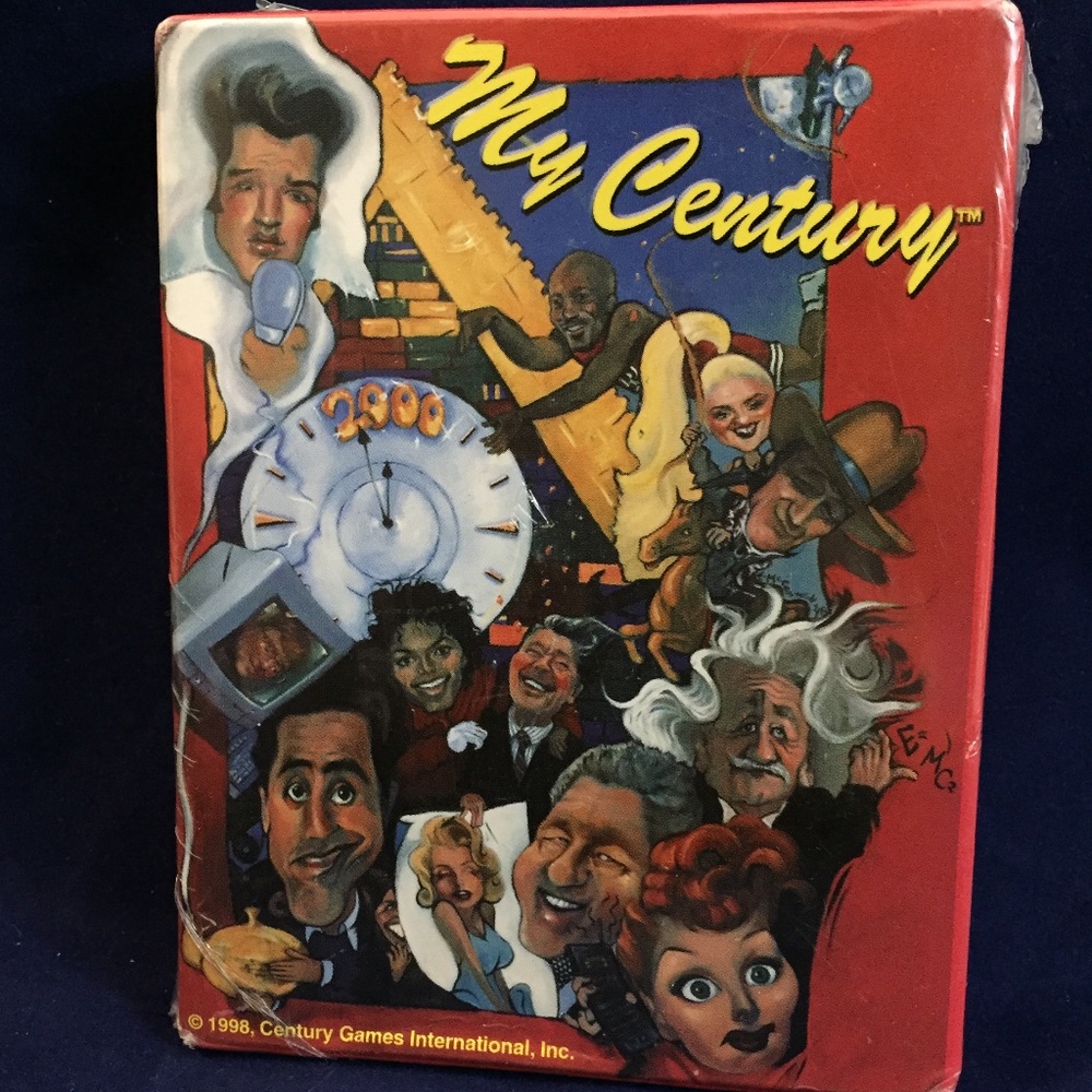 My Century Vintage Card Game-20th century  NIB